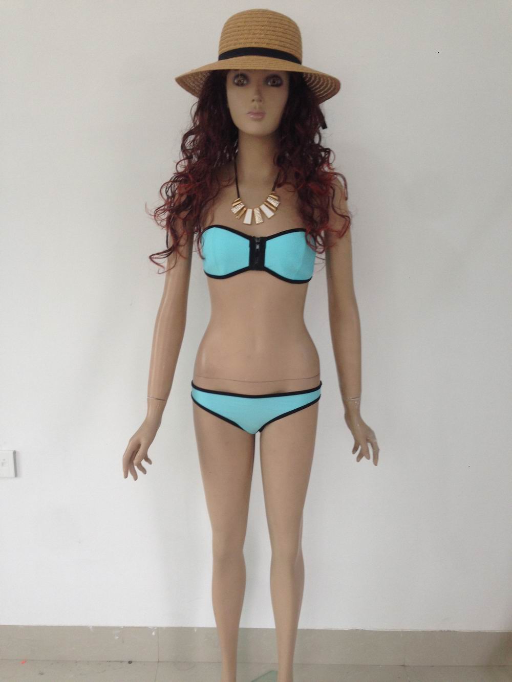 F4379-1MINT NEOPRENE BIKINI